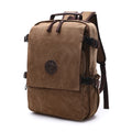Wholesale Large Capacity Retro Adult School Book Bag Men Bagpack Canvas Classic Teenager Travel School Backpack