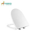 Quick Release PP Toilet Seat Cover with Soft Close Modern Design Sanitary Ware WC Toilet Seat Elongated Shape