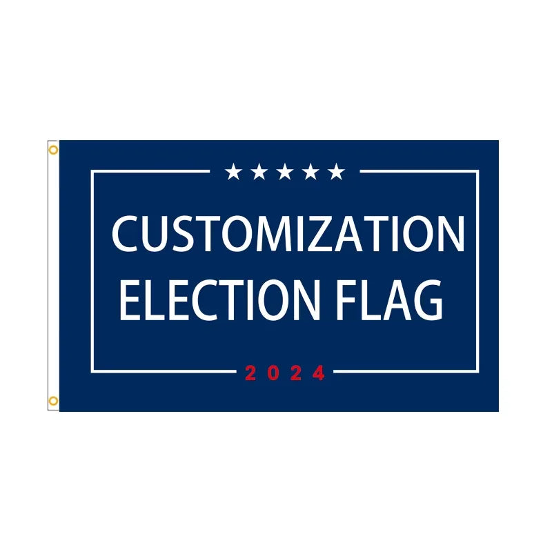 Aozhan Outdoor Custom Banner Printer 2024 Flag 3x5ft Take American Back Save America Again USA Maga Flag