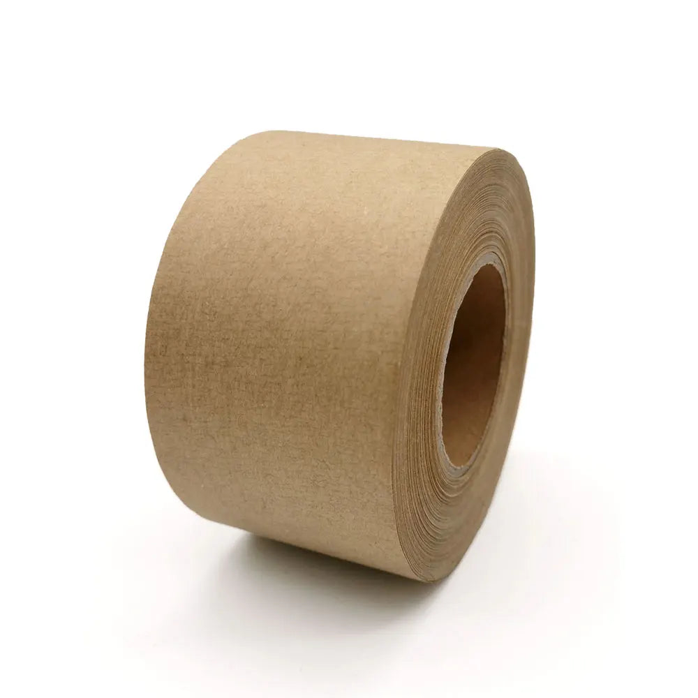 Eco Friendly Water Activated Custom Brown Kraft Paper Tape for Carton Sealing