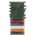 New Personalized Golf Pouch Bag Hot Sale Customized Golf Tees Bag Pouch Golf Club PU Leather Drawstring Ball Tee Holder