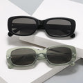 2025 New Square Small Frame Sunglasses Female Plate Sunglasses UV400 Acetate Sunglasses Custom Logo