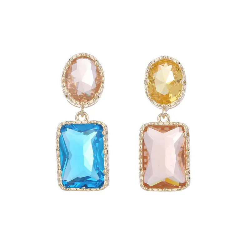 Fresh and Sweet Contrasting Earrings with Small Fresh and Niche Designs High-end and Personalized Earrings