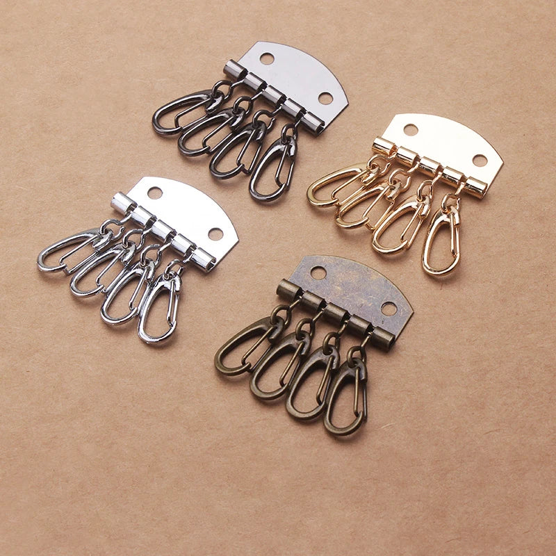 Wholesale Handmade Rotatable Zinc Alloy Snap Hook for Leather/Bag/Key Chain Accessories-Adjustable