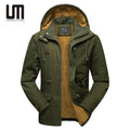 Liu Ming Hot Selling Products 2025 Winter Fashionable Men s Warm Fleece Coat Outdoor Clothes Plus Size 5XL Hoodie Jacket