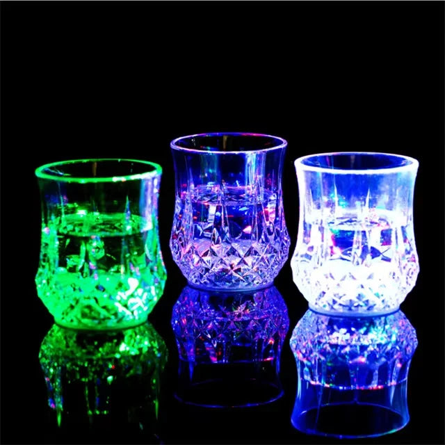 LED Pineapple Cup Recyclable Neon Drinking Glasses for Holidays Birthdays Night Clubs Bars DJs Raves Wedding Party Decorations