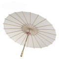 Bamboo Craft Paper Umbrella Custom DIY Hand-painted Blank Paper Umbrella Chinese Antique Umbrella
