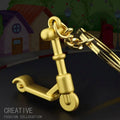 Wholesale Scooters for Kids Scooter Kick Other Keychain for Toddlers Boy 3d Mini Scooter Key Ring Toys Pendant Metal Key Chains