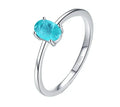 Newest Natural Paraiba Design 925 Sterling Silver Jelweries for Women Gift Anniversary