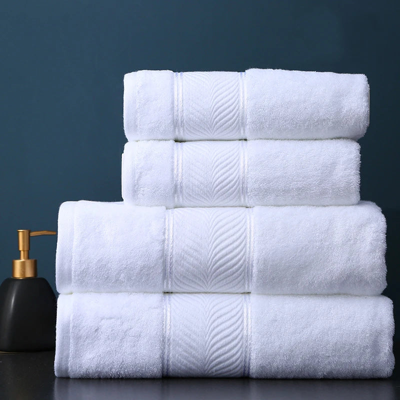 Premium Cotton Towel Set Towels Home Hotel Use Thicken Towel Set