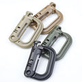 Outdoor Tactical Equipment Nylon Ribbon Key Buckle Hook Plastic Mountaineering Backpack Buckle Hook