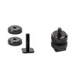 Custom Laptop Holder 1/4" Screw Tripod Stand Mount Dual Nuts Camera Mount Screw 1/4 20