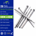 In Stock Stepped and Straight Ejector Pins | Customized Vacuum Nitrided Ejector Pin for Plastic Iniection Mould