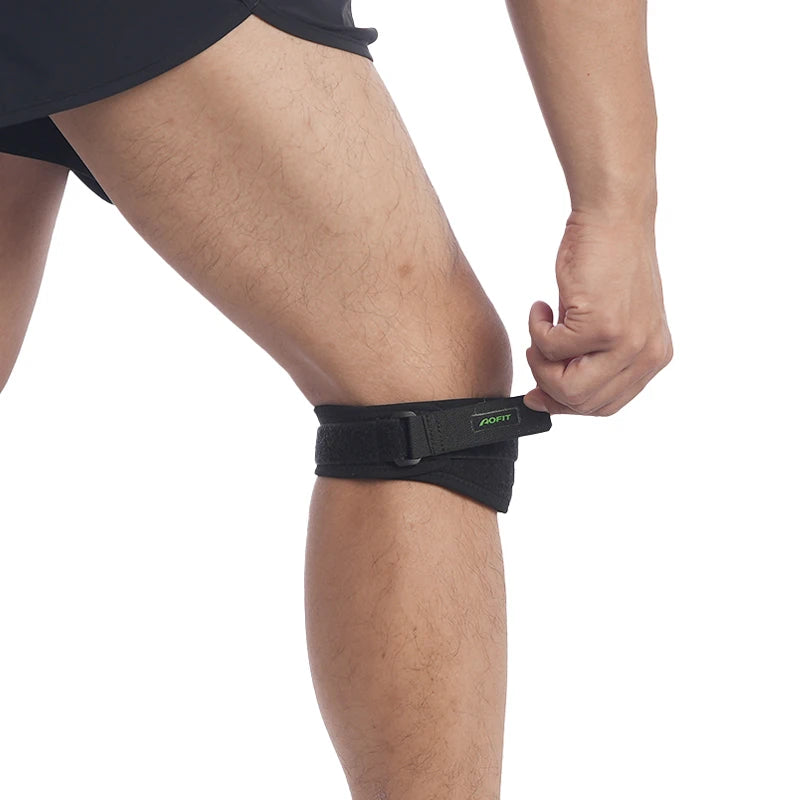 Patella Strap Knee Brace Kid Women Men Patellar Tendon Support Strap for Arthritis Black Knee Support