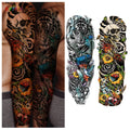Custom Colorful Full Arm Temporary Tattoo Sticker Long Lasting Waterproof Fake Ink Design
