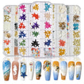 Marine Series Nail Decorations Natural Shell Slice Abalone Starfish Metal Rivet Pearl Stone Nails Accessory