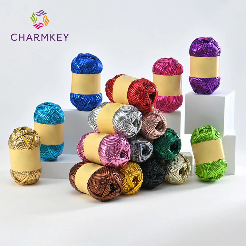 Wholesale 100g Metallic t Shirt Yarn T-shirt Yarn Crochet Bags