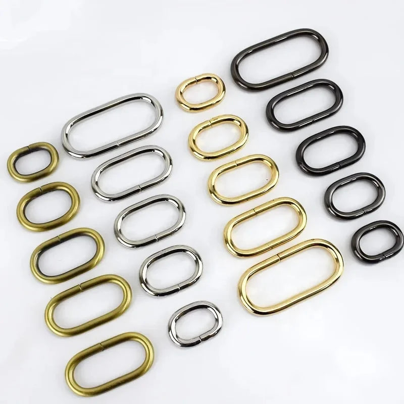 Deepeel AP365 38mm DIY Handmade Zinc Alloy O Ring Buckles Luggage Hardware Accessories Bag Chain Connective Ring Buckle