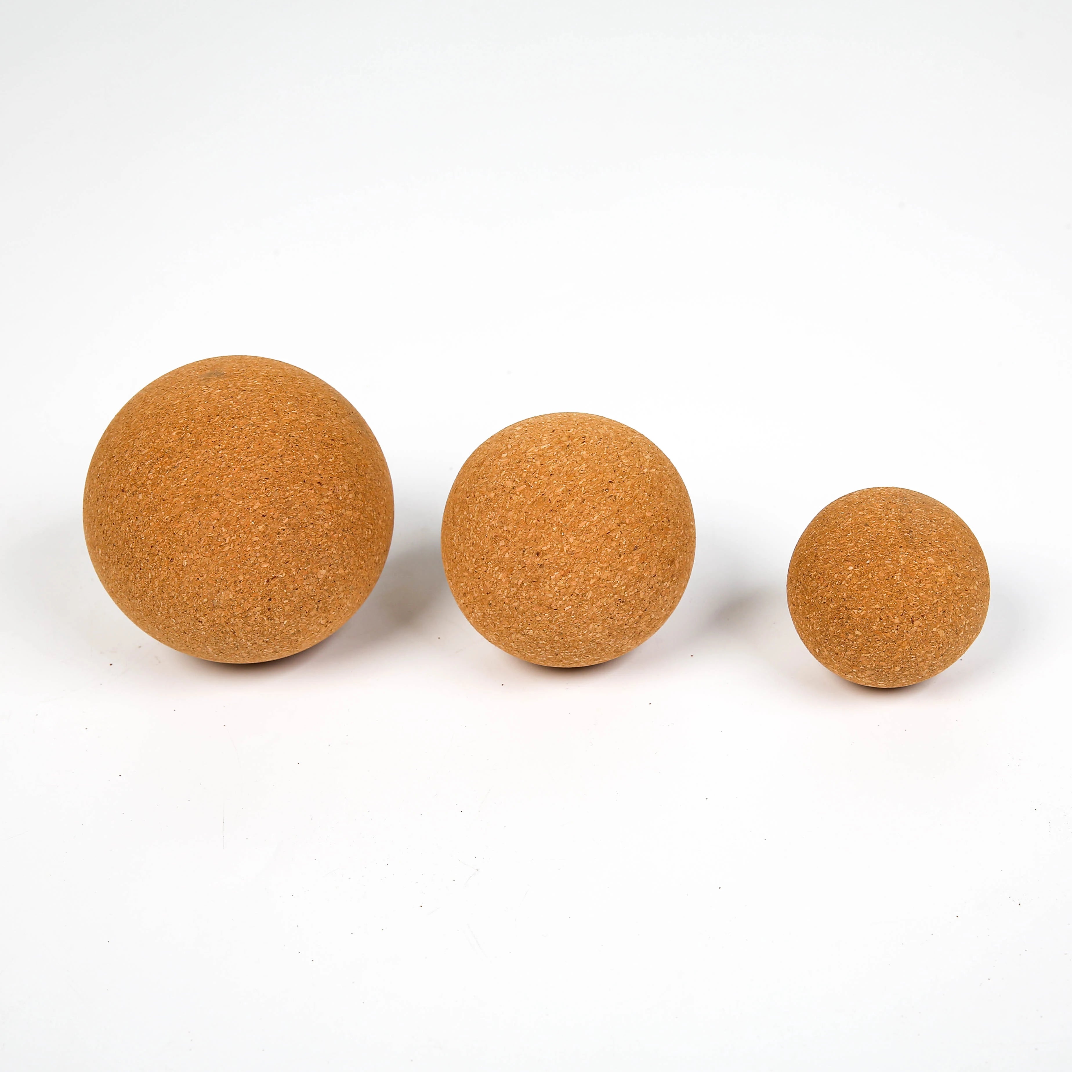 100% Natural Cork Yoga Ball Cork Massage Ball Peanut Ball