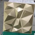 Factory Diamond Bright White Wall Sticker Brick Embossed Pvc 3d Wall Panels for House Interior Decoration