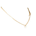 Customizable Women's 18K Gold Plated Stainless Steel Pendant Necklace Double Layered Fashion Jewelry for Trendy Occasions Gifts