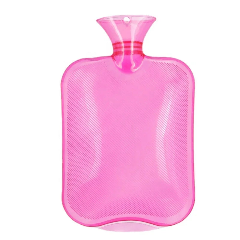 Hot Selling Wholesale Natural Rubber Hot Water Bottles with Cover Reusable Warm Heat Pack in 500ml 1000ml 2000ml Capacities