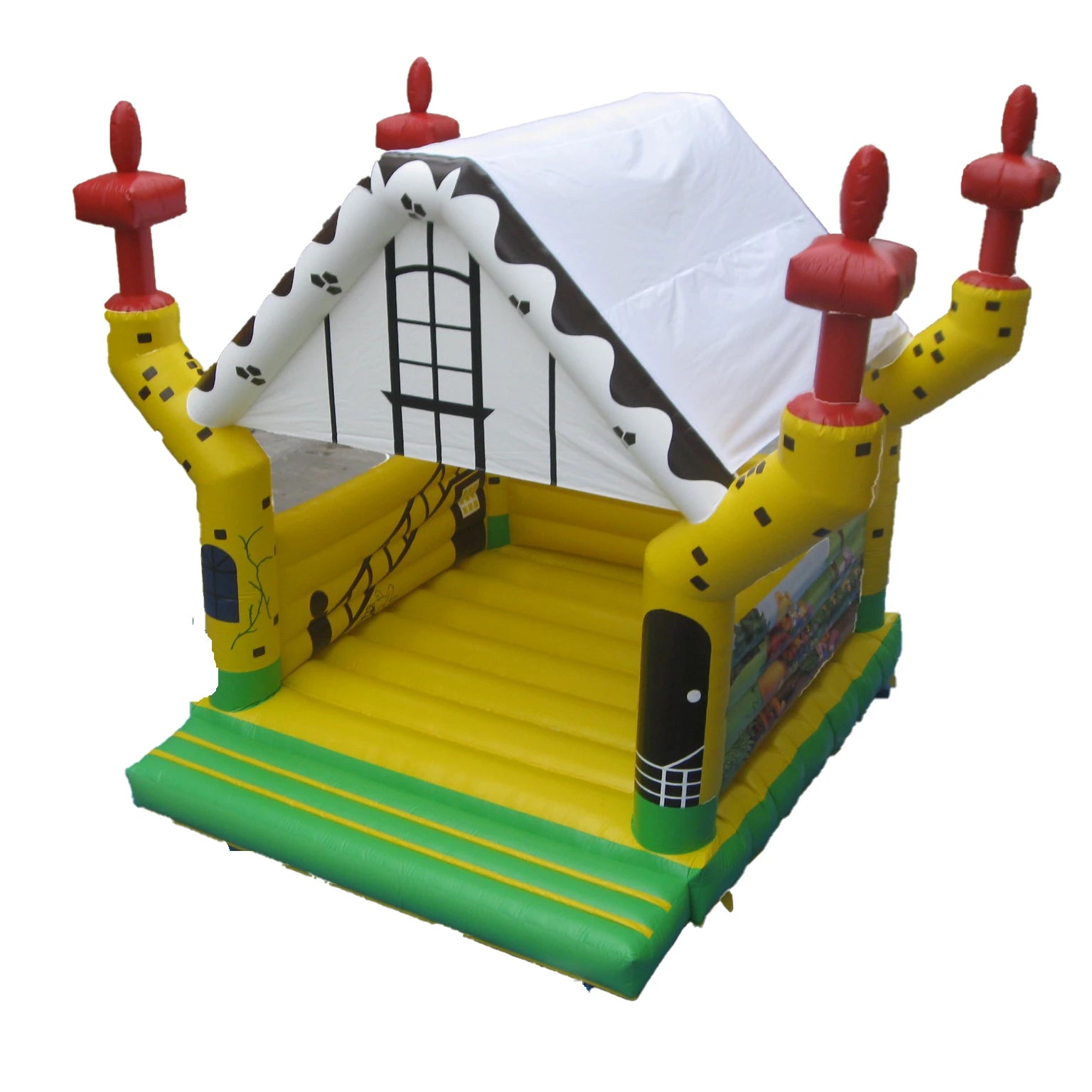 Waterhan Outdoor Customized Big Inflatable Bounce Type Jumping Castle Combo Oxford Material 4.5x4.5M 500kg Capacity 5-10 Easy