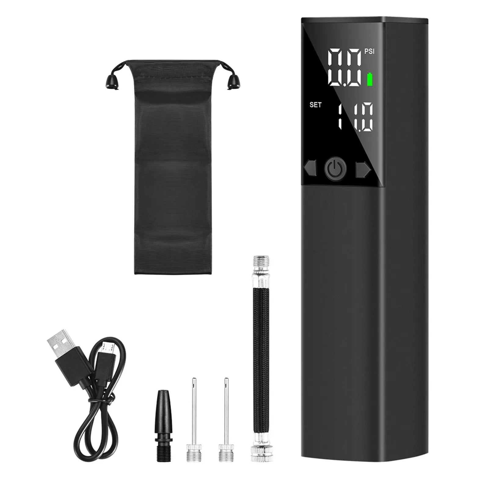 Electric Cordless Ball Inflatable Pump Handheld Digital Display Intelligent Portable Air Pump for Football Basketball Volleyball