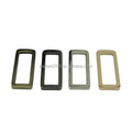 Stock Supply 1.5inch 38mm 4 Colors Good Quality Metal Flat Rectangle Buckle for Leather Bag