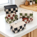 Car Toilet Tissue Box PU Leather Living Room  Cute Luxury Punch Tissue Holder Case Cover