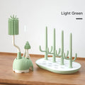Silicone Eco-friendly Baby Bottle & Pacifier Cleaning Brush Set with 360 Rotary Handle Doteclean Cs-075