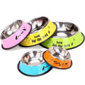 Hot Sell Stainless Steel Cat Basin Single Bowl Creative Multi-color Splash Proof Wear-resistant PET