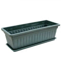 Outdoor Large Rectangular Planters Plant Container Balcony Garden Planters Plastic Vegetable Pots Flower Planter Pot