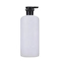 Hot Selling 800ml White Plastic Shampoo Lotion Pump Bottle Stock Packaging with Secure Pump Sprayer