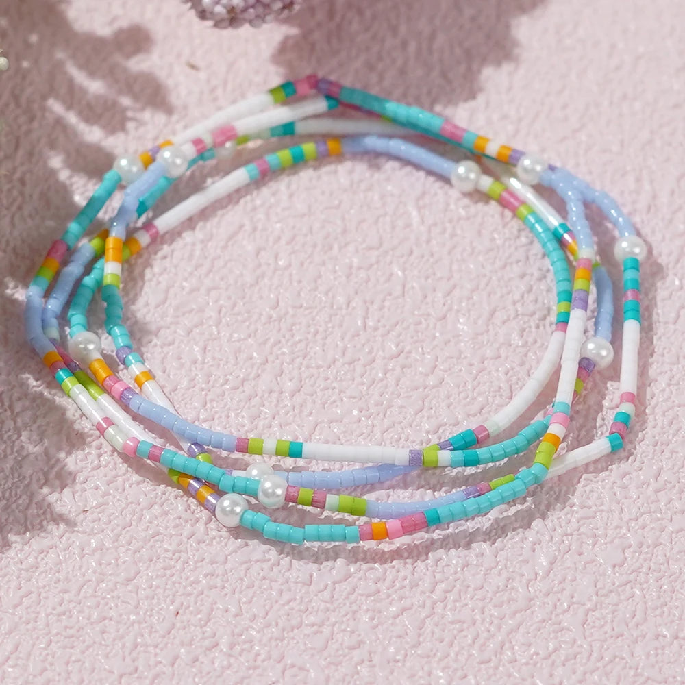 Go2boho Stack Tiny Seed Bracelets Beaded Warp Jewelry New Handmade Minimalist Unisex Jewelry