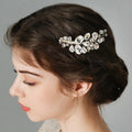 Miallo New Handmade Beaded Rhinestone Hair Side Comb Wedding Bridal Hair Accessories Wire Headpieces