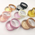 Y logo Make up Container Box Eyelash Packing Box 1 Pair Eyelash Paper Box Multiple Color Shape with Inner Tray
