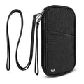 RFID Family Passport Wallet Holder Waterproof Travel Document Organizer Credit Card Clutch Bag for Men Women