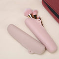 Custom BPA-Free Silicone Cosmetic Bag Travel Storage Pouch for Women's Makeup Brush and Shaving Brush Makeup Case Container