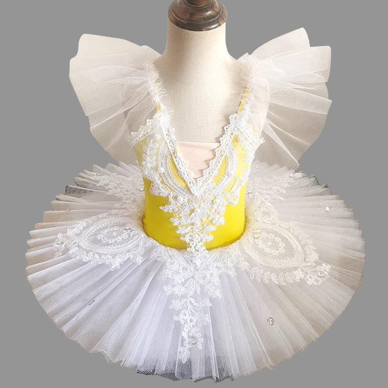 Children's New TUTU Performance Dress Girl's Professional Tutu Skirt Swan Lake