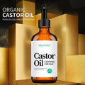 100% Pure Natural Organic Premium Cold Pressed Eyelash Hair Growth Serum Castor Oil Custom Logo Liquid Eyelash Growth Treatments