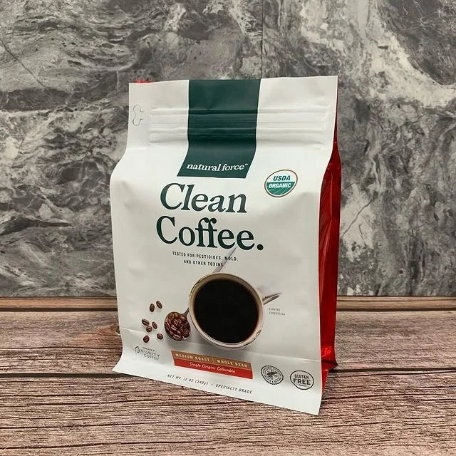 At Pack OEM Printable 250g 12oz Flat Bottom Coffee Bean Zipper Packaging Bags With Value for Coffee Shop and Coffee Bean