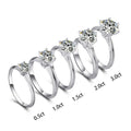 Abiding Jewelry Wholesale Oxidation Resistant Wedding Engagement Gold Gemstone Moissanite Diamond Women 925 Sterling Silver Ring