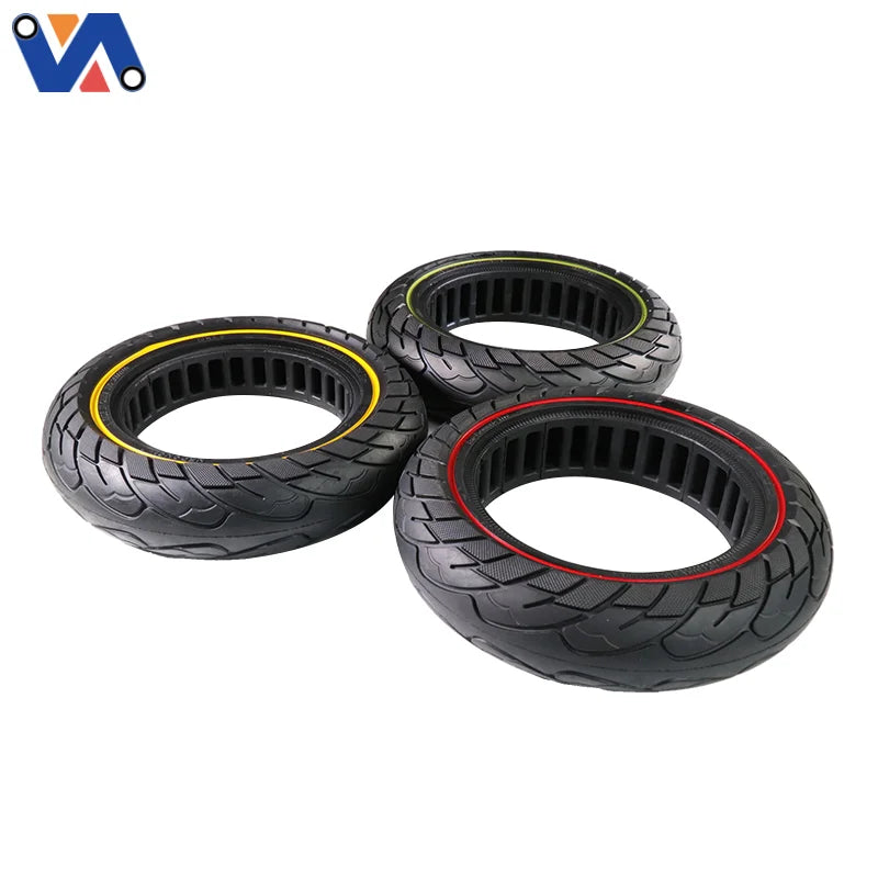 New Image 10*2.5 Inch Durable Anti-Explosion Honeycomb Rubber Tire for Ninebot Max G30 Electric Scooter
