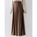 S-XL Casual Pants High Waisted Wide Leg Pants With a Drooping Feel and Floor Mop Pants