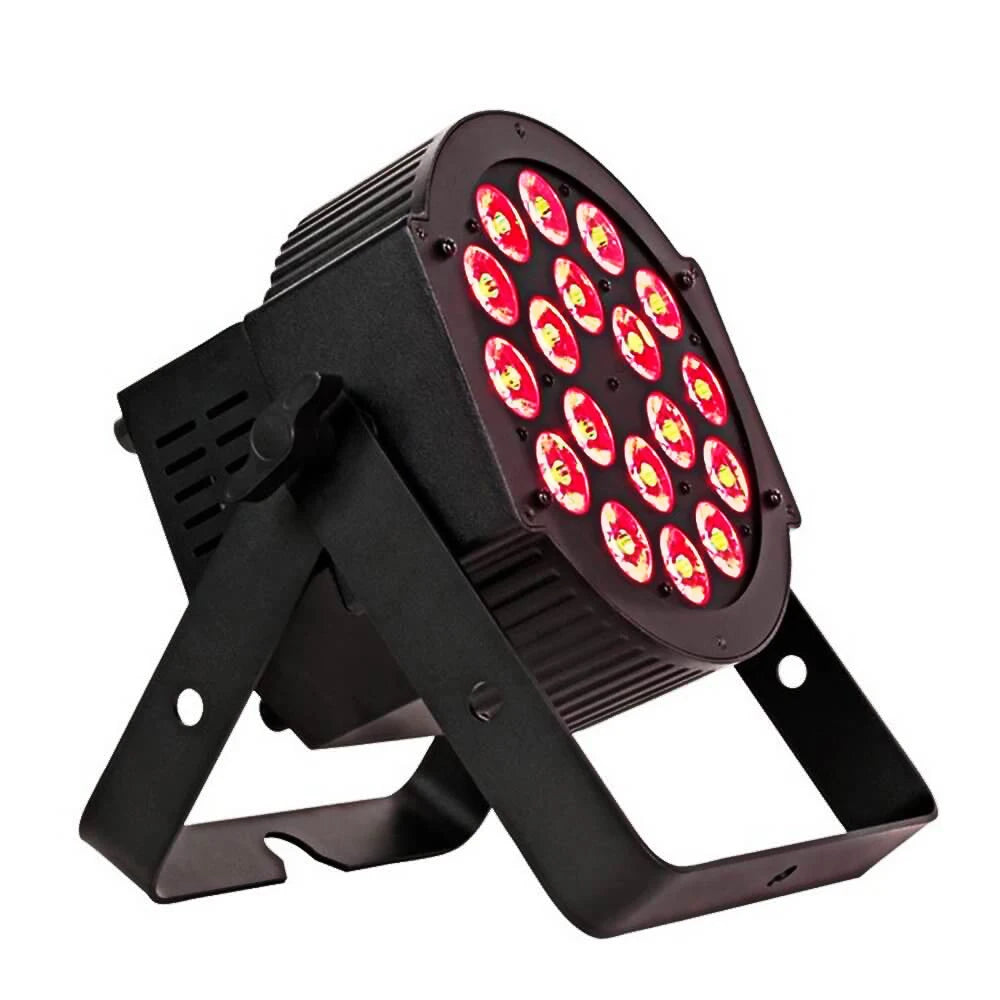 Colorful 18 LED Disco Chip Dj Bar Stage Mood Can Lights Ce Rgbw 4 In1 Dmx Led Stage Lighting Led Par Light