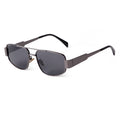 STY4239 Metal Twin Bridge Sunglasses Retro UV Protection Sun Glasses for Men Women