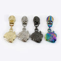 Deepeel F2-8 Bag Hardware Alloy Zipper Pull for Nylon Zipper Clothing Zipper Sliders