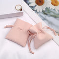 Microfiber Velvet Bag Jewelry Pouches Earrings Necklace Christmas Travel Suede Jewelry Bag Bolsa De Ante Para Joyas