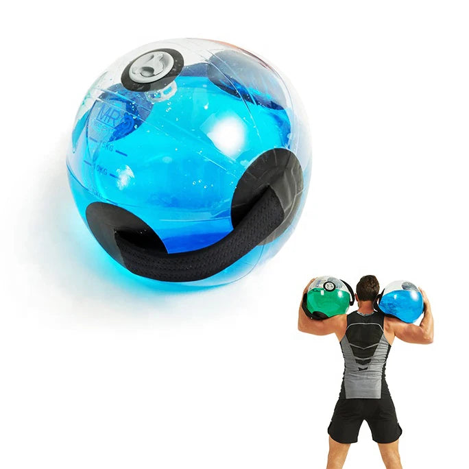 ZJ Adjustable Aqua Water Ball and Power BagTraining Weight Water Bag Equipment for Fitness Exercise